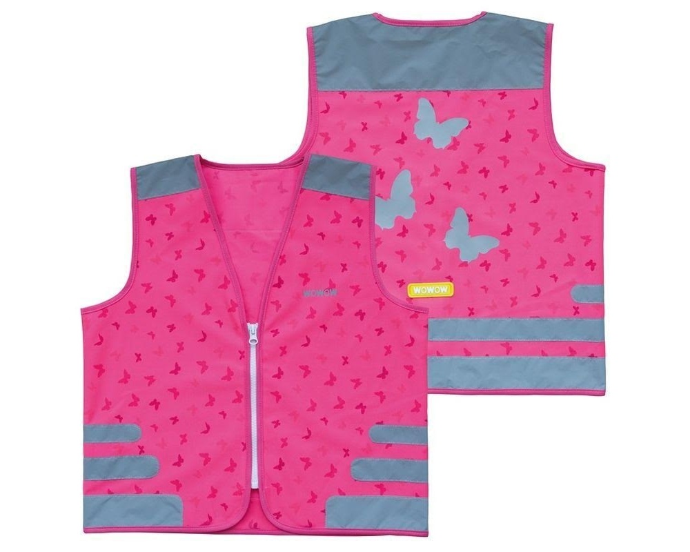 Gilet sécurité réfléchissant enfant - Wowow Nutty Papillon