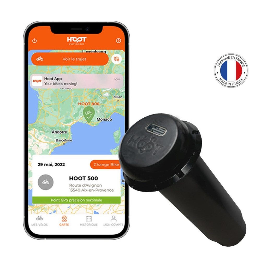 Traceur vélo GPS - Hoot 540