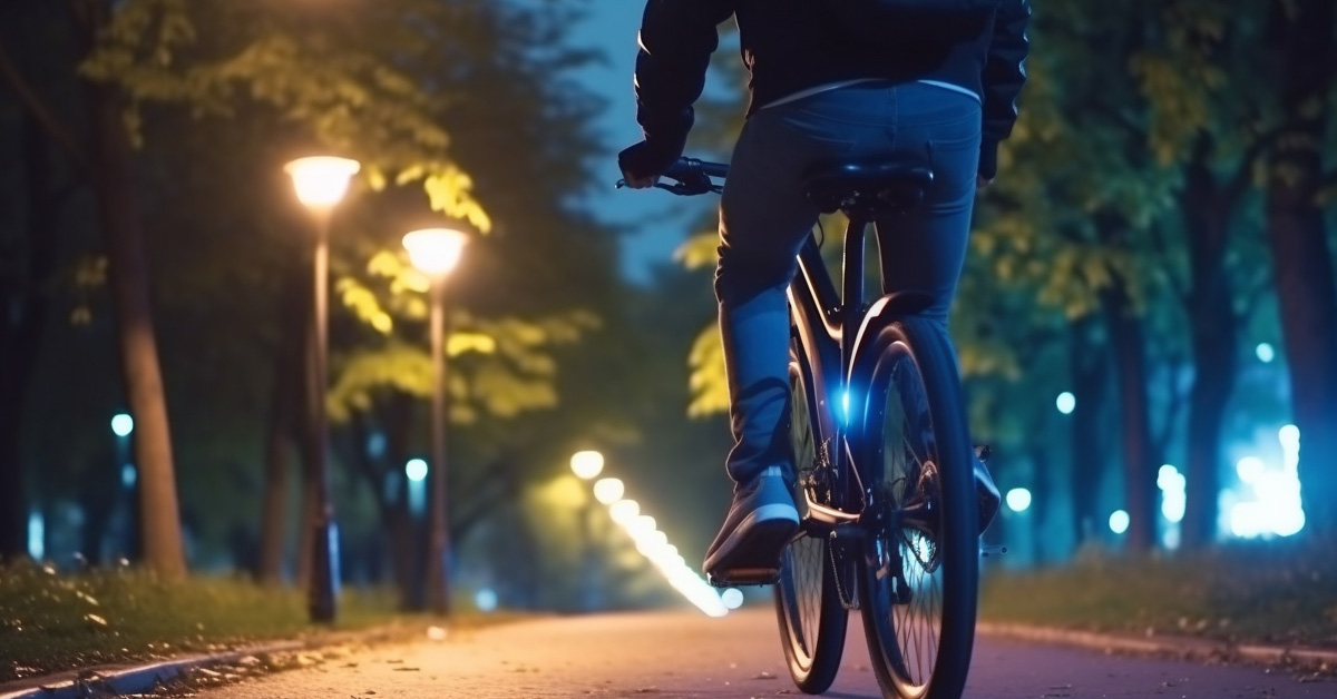 Eclairage pour vélo sur